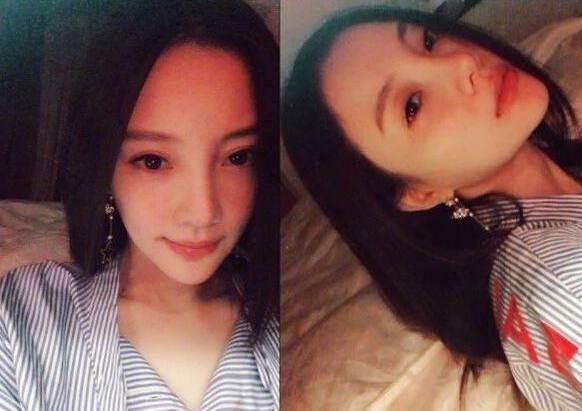 2017年12月29日李小璐与PG One同返住所的小区门口监控截图
